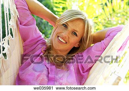 blond, calm, chilling out View Large Photo Image Stock Image - blond, calm, chilling out. Fotosearch