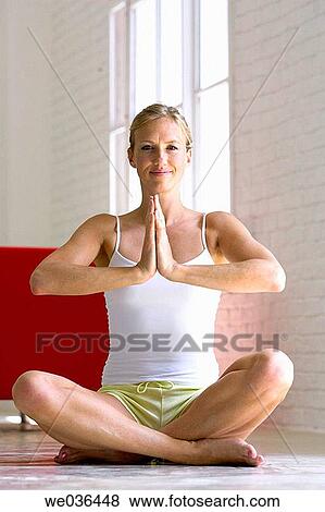 blond, concentrate, at-home View Large Photo Image Stock Photo - blond, concentrate, at-home. Fotosearch