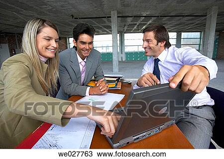 blueprint, businesspeople, businessman, business, 30's View Large Photo Image Stock Image - blueprint, businesspeople, businessman, business, 30's. Fotosearch