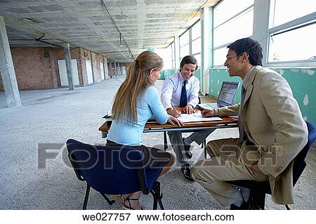 blueprint, businesspeople, businessman, business, 30's View Large Photo Image Stock Photo - blueprint, businesspeople, businessman, business, 30's. Fotosearch