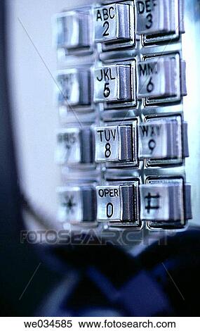 Stock Photography - booth, button, chrome, Close-up, communication. Fotosearch