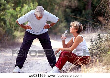 Stock Photo - bottle, break, break-time. Fotosearch