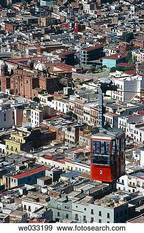 Cableway, Zacatecas. Mexico View Large Photo Image Stock Photo - Cableway, Zacatecas. Mexico. Fotosearch