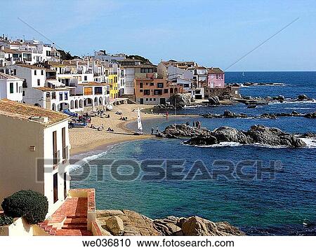 Calella de Palafrugell. Costa Brava, Girona province, Catalonia, Spain View Large Photo Image Stock Image - Calella de Palafrugell. Costa Brava, Girona province, Catalonia, Spain. Fotosearch