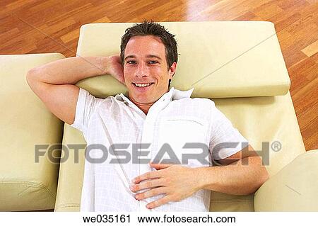 calm, chilling out, at-home View Large Photo Image Stock Image - calm, chilling out, at-home. Fotosearch