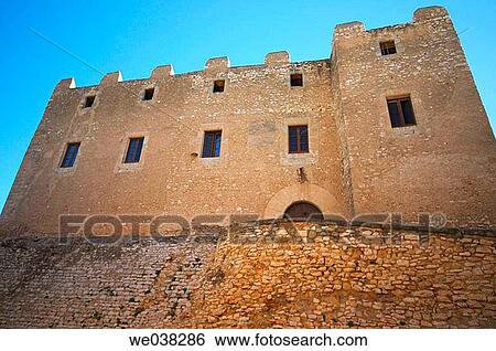 Castle (11th century), Creixell. Costa Dorada, Tarragona province, Catalonia, Spain View Large Photo Image Stock Photograph - Castle (11th century), Creixell. Costa Dorada, Tarragona province, Catalonia, Spain. Fotosearch