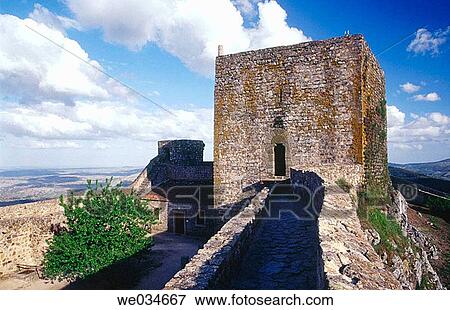 Castle. Marvao. Portugal. View Large Photo Image Stock Photo - Castle. Marvao. Portugal.. Fotosearch