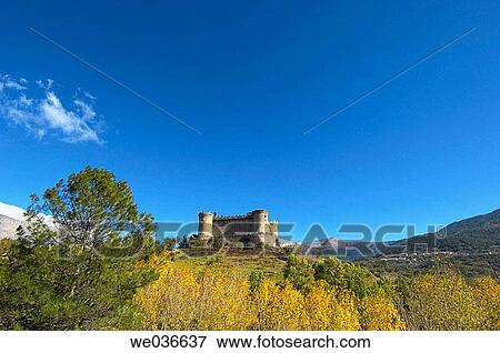 Castle, Mombeltrßn.? vila province, Castilla-Le? n, Spain View Large Photo Image Stock Photo - Castle, Mombeltrßn.? vila province, Castilla-Le? n, Spain. Fotosearch