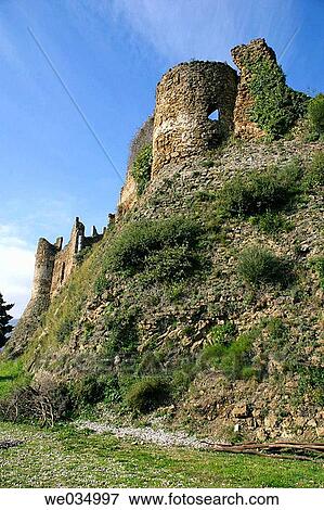 Castle of Montsoriu, Arb·cies. La Selva, Girona province, Catalonia, Spain View Large Photo Image Stock Photo - Castle of Montsoriu, Arb·cies. La Selva, Girona province, Catalonia, Spain. Fotosearch