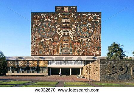 Central Library, National Autonomous University of Mexico (Spanish: Universidad Nacional Aut? noma de M? xico, abbreviated as UNAM). Mexico City, Mexico D. F., Mexico View Large Photo Image Stock Image - Central Library, National Autonomous University of Mexico (Spanish: Universidad Nacional Aut? noma de M? xico, abbreviated as UNAM). Mexico City, Mexico D. F., Mexico. Fotosearch