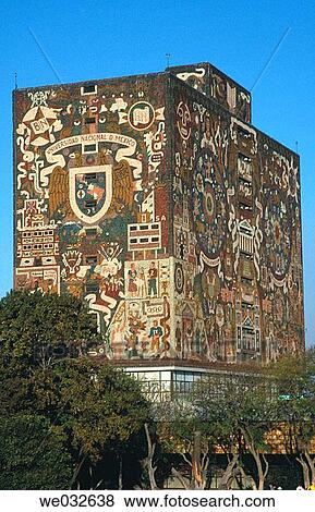 Central Library, National Autonomous University of Mexico (Spanish: Universidad Nacional Aut? noma de M? xico, abbreviated as UNAM). Mexico City, Mexico D. F., Mexico View Large Photo Image Stock Photo - Central Library, National Autonomous University of Mexico (Spanish: Universidad Nacional Aut? noma de M? xico, abbreviated as UNAM). Mexico City, Mexico D. F., Mexico. Fotosearch