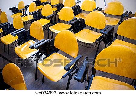 chair, empty, concept, classroom, arrangement View Large Photo Image Stock Image - chair, empty, concept, classroom, arrangement. Fotosearch