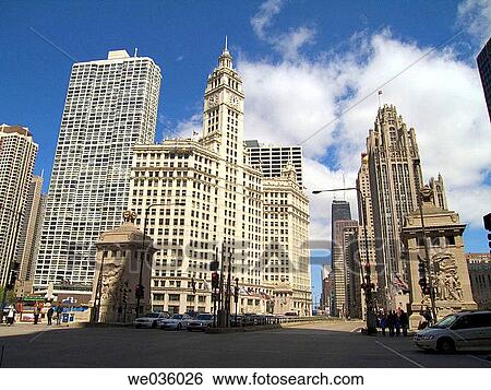 Stock Photograph - Chicago. Illinois, USA. Fotosearch