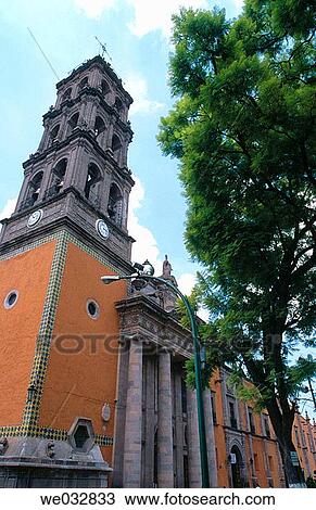 Church, Celaya. Guanajuato, Mexico View Large Photo Image Stock Image - Church, Celaya. Guanajuato, Mexico. Fotosearch