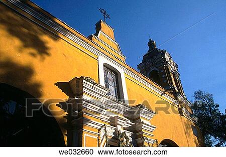 Church of Santa Catarina, Coyoacßn. Mexico D. F., Mexico View Large Photo Image Stock Image - Church of Santa Catarina, Coyoacßn. Mexico D. F., Mexico. Fotosearch