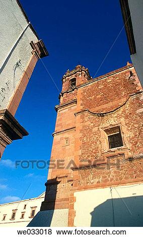 Church of Santo Domingo, Zacatecas. Mexico View Large Photo Image Stock Photo - Church of Santo Domingo, Zacatecas. Mexico. Fotosearch