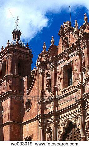 Church of Santo Domingo, Zacatecas. Mexico View Large Photo Image Stock Photo - Church of Santo Domingo, Zacatecas. Mexico. Fotosearch