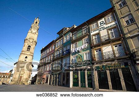Clerigos tower in Porto, Portugal View Large Photo Image Stock Image - Clerigos tower in Porto, Portugal. Fotosearch