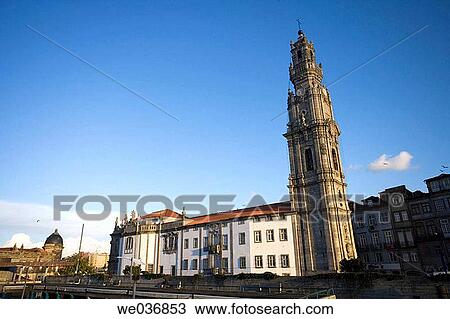 Clerigos tower in Porto, Portugal View Large Photo Image Stock Image - Clerigos tower in Porto, Portugal. Fotosearch