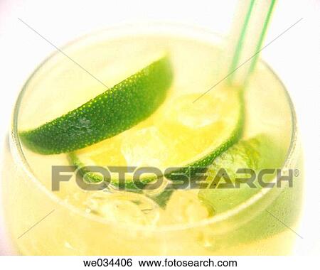 Stock Photograph - Cocktail: caipirinha. Fotosearch