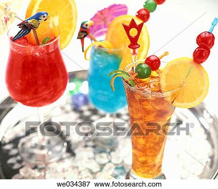 Stock Photo - Cocktails. Fotosearch