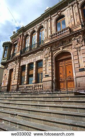 Stock Image - Colonial architecture, Zacatecas. Mexico. Fotosearch