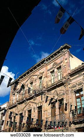 Colonial architecture, Zacatecas. Mexico View Large Photo Image Stock Photo - Colonial architecture, Zacatecas. Mexico. Fotosearch