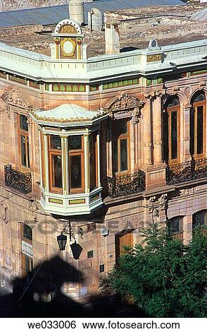 Colonial architecture, Zacatecas. Mexico View Large Photo Image Stock Photograph - Colonial architecture, Zacatecas. Mexico. Fotosearch