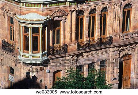 Colonial architecture, Zacatecas. Mexico View Large Photo Image Stock Photography - Colonial architecture, Zacatecas. Mexico. Fotosearch