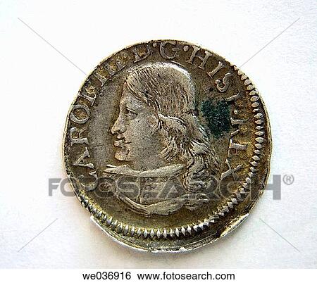 ? Croat? (aka? dieciocheno? ) coin with portrait of Charles of Habsburg the Pretender (1701-1714). Spain View Large Photo Image Stock Photograph - ? Croat? (aka? dieciocheno? ) coin with portrait of Charles of Habsburg the Pretender (1701-1714). Spain. Fotosearch