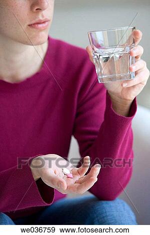 Stock Photo - detail, drug, Female. Fotosearch