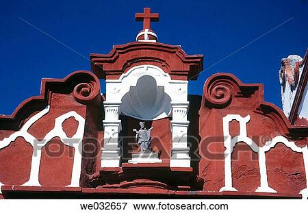 Detail of building, Coyoacßn. Mexico D. F., Mexico View Large Photo Image Stock Photo - Detail of building, Coyoacßn. Mexico D. F., Mexico. Fotosearch