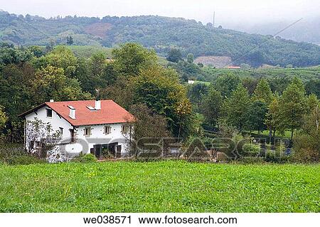 Endara farmhouse, Lezo. Guipuzcoa, Euskadi, Spain View Large Photo Image Stock Image - Endara farmhouse, Lezo. Guipuzcoa, Euskadi, Spain. Fotosearch