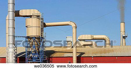 Stock Photography - Factory. Sari±ena. Huesca. Aragon. Spain.. Fotosearch
