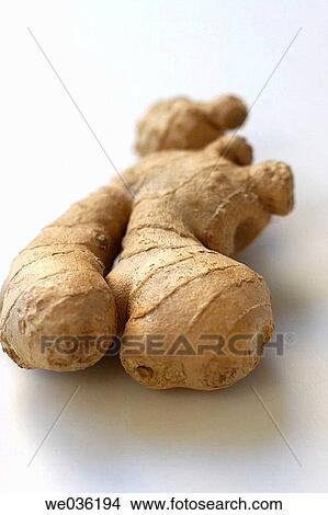 Picture - Ginger root. Fotosearch