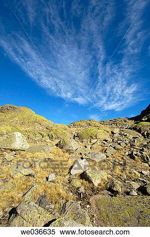 Stock Photography - Gredos cirque, Sierra de Gredos.? vila province, Castilla-Le? n, Spain. Fotosearch