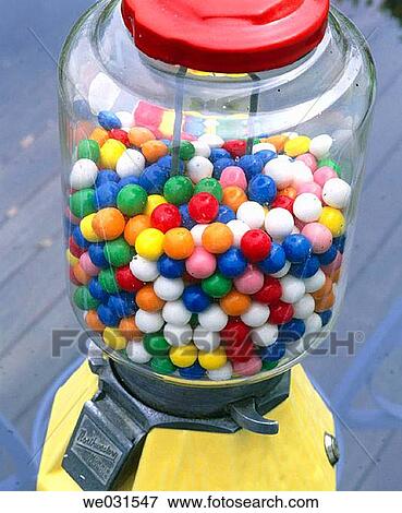 Gumball machine. July, morning light. Anacortes, Skagit County. Washington. USA. View Large Photo Image Stock Photo - Gumball machine. July, morning light. Anacortes, Skagit County. Washington. USA.. Fotosearch
