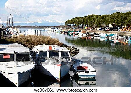 Harbour in Grado, Regione Autonoma Friuli Venezia Giulia, Italy View Large Photo Image Stock Photography - Harbour in Grado, Regione Autonoma Friuli Venezia Giulia, Italy. Fotosearch