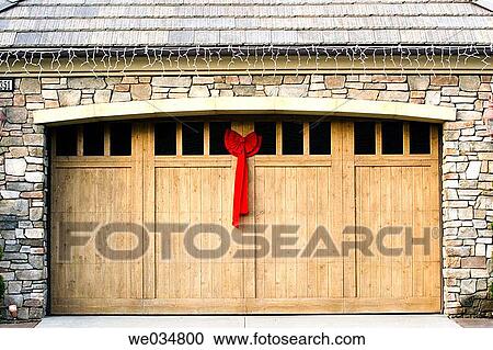Home garage with holiday View Large Photo Image Stock Image - Home garage with holiday. Fotosearch