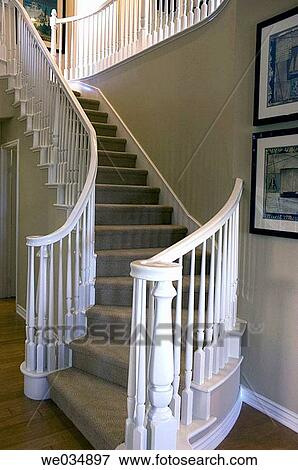 Home stairs View Large Photo Image Stock Photo - Home stairs. Fotosearch