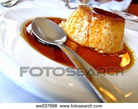 Homemade, last Flan typical dessert of the restaurant Don Baco, La Ca±ada. Comunidad Valenciana. Spain View Large Photo Image Stock Photo - Homemade, last Flan typical dessert of the restaurant Don Baco, La Ca±ada. Comunidad Valenciana. Spain. Fotosearch