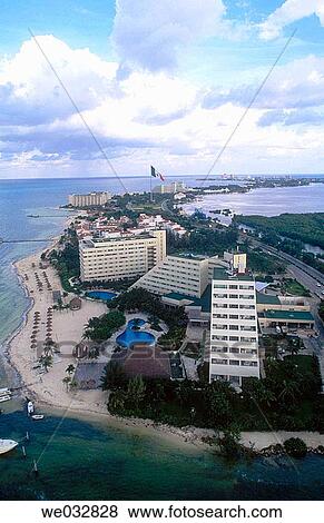 Hotels, Cancun. Quintana Roo, Mexico View Large Photo Image Stock Photo - Hotels, Cancun. Quintana Roo, Mexico. Fotosearch