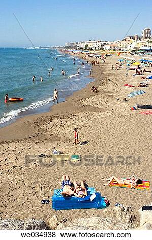 La Carihuela, Torremolinos, Costa del Sol, Malaga Province, Spain View Large Photo Image Stock Photo - La Carihuela, Torremolinos, Costa del Sol, Malaga Province, Spain. Fotosearch