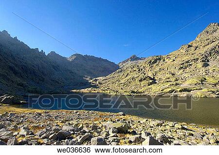 Laguna Grande in Gredos cirque, Sierra de Gredos.? vila province, Castilla-Le? n, Spain View Large Photo Image Stock Photograph - Laguna Grande in Gredos cirque, Sierra de Gredos.? vila province, Castilla-Le? n, Spain. Fotosearch