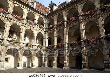 Stock Photography - Landhaushof, Graz, Austria. Fotosearch