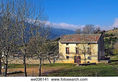 Stock Image - Lizarraga mountain pass, Urbasa-And? a Natural Park. Navarra, Spain. Fotosearch