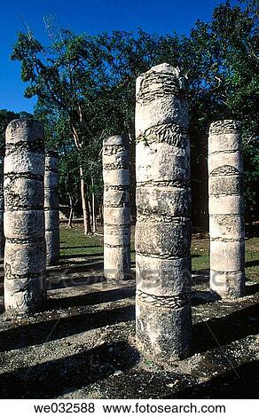 Mayan ruins of Chich? n Itzß. Yucatßn, Mexico View Large Photo Image Stock Photo - Mayan ruins of Chich? n Itzß. Yucatßn, Mexico. Fotosearch