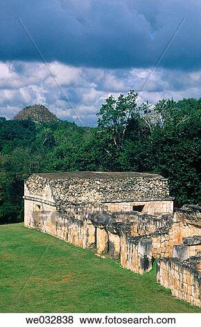 Mayan ruins of Kabßh. Yucatßn, Mexico View Large Photo Image Stock Photo - Mayan ruins of Kabßh. Yucatßn, Mexico. Fotosearch