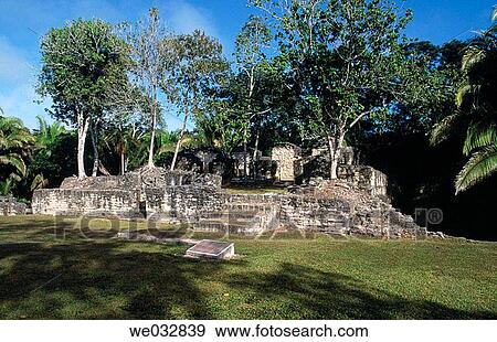 Mayan ruins of Kohunlich. Yucatßn, Mexico View Large Photo Image Stock Photo - Mayan ruins of Kohunlich. Yucatßn, Mexico. Fotosearch