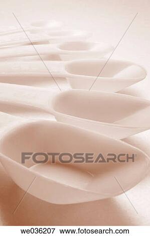 Measuring spoons View Large Photo Image Stock Photo - Measuring spoons. Fotosearch